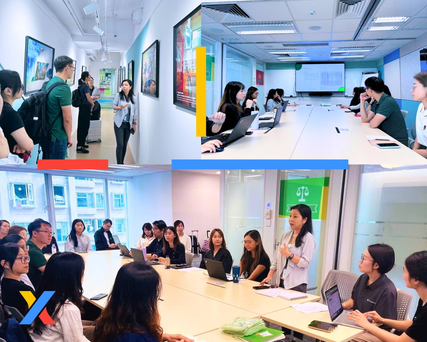 Lingxi and Oxfam Hong Kong exchanging views on climate poverty and fundraising